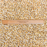 Pound A Metre Per Metre Luxurious Sequins On Velvet- 55" Wide - (Beige)