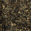 Pound A Metre Per Metre Luxurious Sequins On Velvet- 55" Wide - (Black & Gold)