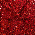 Pound A Metre Per Metre Luxurious Sequins On Velvet- 55" Wide - (Red)