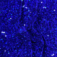 Pound A Metre Per Metre Luxurious Sequins On Velvet- 55" Wide - (Royal)