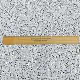 Pound A Metre Per Metre Luxurious Sequins On Velvet- 55" Wide - (White)