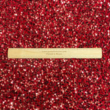 Pound A Metre Per Metre Luxurious Sequins On Velvet- 55" Wide - (Wine)
