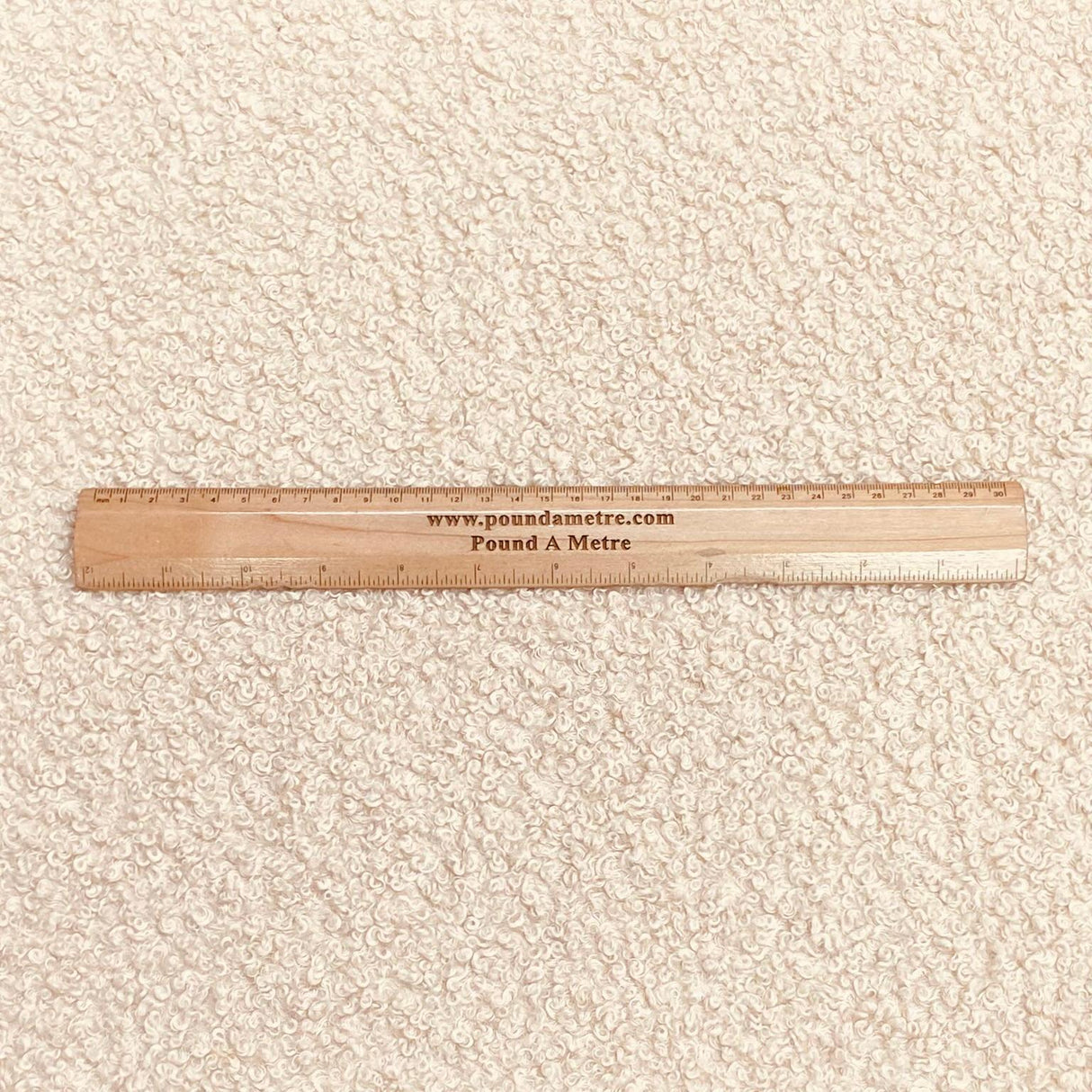 Pound A Metre Luxurious Sherpa Fleece with Suede Backing – 60" Wide (Peach)