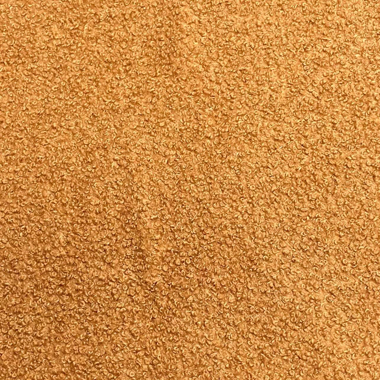 Pound A Metre Luxurious Sherpa Fleece with Suede Backing – 60" Wide (Rust)