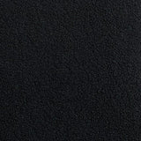 Pound A Metre Luxurious Sherpa Fleece with Sweatshirt Backing – 55" Wide (Black)