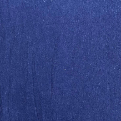 Pound A Metre Luxurious Soft Cotton Linen 55" Wide - (Navy)
