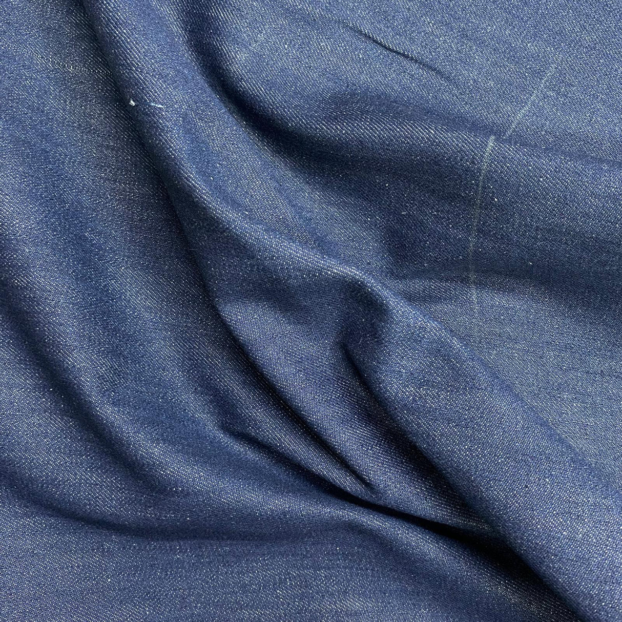 Pound A Metre Luxury 100% Cotton Denim – 58" Wide - (Sunez Spring Blue)
