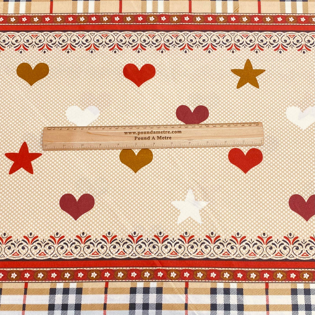 Pound A Metre Luxury Poly Cotton Blend Sheeting 90"  (Sheeting 10)