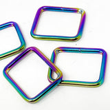 25mm Metal Strap Connector For Bags- 5 Colours- Pack Of 2