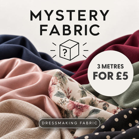 Pound A Metre Mystery Dressmaking Fabric- 3 Metres