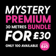 Pound A Metre 30 Metres (10 x 3 Metres) Mystery Premium Fabric Bundle (30 Metres For £30)