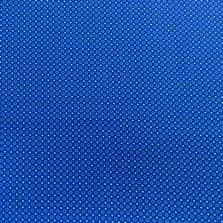 Pound A Metre Per Metres Per Metre 100% Digital Cotton Print - (Blues Spots)