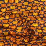 Pound A Metre Per Metres Per Metre 100% Digital Cotton Print - (Halloween)