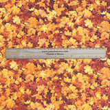 Pound A Metre Per Metres Per Metre 100% Digital Cotton Print - (Leaves)