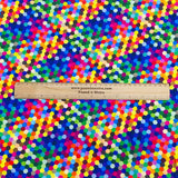 Pound A Metre Per Metres Per Metre 100% Digital Cotton Print - (Multi Dots)