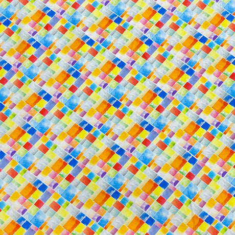Pound A Metre Per Metre 100% Digital Cotton Print - (New 10)
