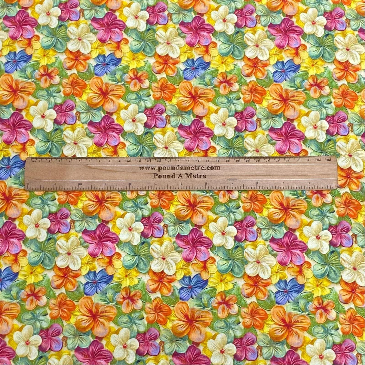 Pound A Metre Per Metre 100% Digital Cotton Print - (New 13)