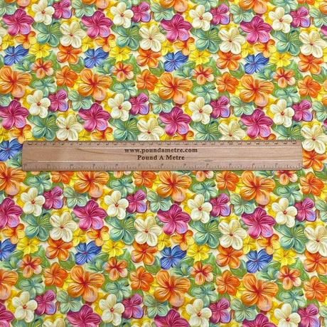 Pound A Metre Per Metre 100% Digital Cotton Print - (New 13)