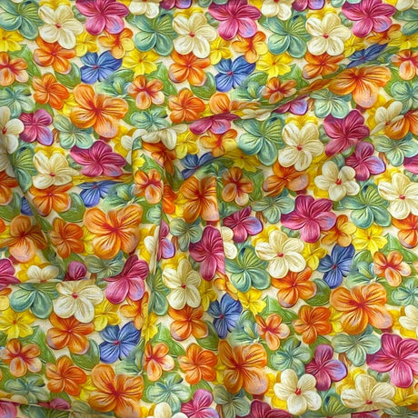 Pound A Metre Per Metre 100% Digital Cotton Print - (New 13)