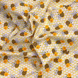 Pound A Metre Per Metre 100% Digital Cotton Print - (New 25)