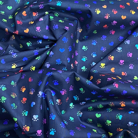 Pound A Metre Per Metre 100% Digital Cotton Print - (New 26)