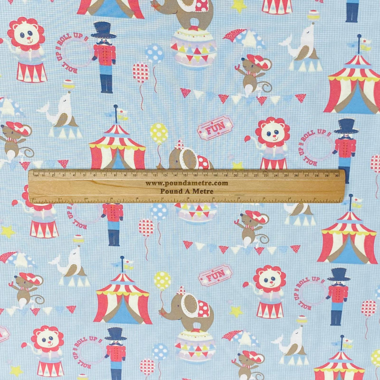 Pound A Metre Per Metres Per Metre 100% Digital Cotton Print - (Print 123)