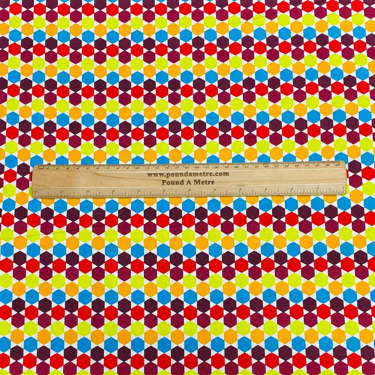 Pound A Metre Per Metres Per Metre 100% Digital Cotton Print - (Print 154)