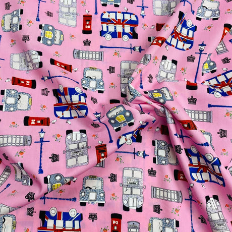 Pound A Metre Per Metres Per Metre 100% Digital Cotton Print - (Print 61)