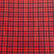 Pound A Metre Per Metres Per Metre 100% Digital Cotton Print - (Tartan)