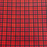 Pound A Metre Per Metres Per Metre 100% Digital Cotton Print - (Tartan)