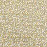 Pound A Metre Per Metres Per Metre 100% Digital Cotton Print - (Yellow & White)