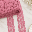 Pound A Metre Per Metre 2.5-Inch Rachelle Lace Trim – (Mauve)