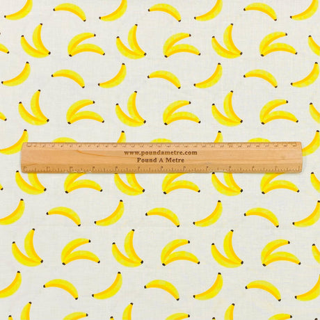 Pound A Metre Per Metre Beautiful Designer Printed Cotton- 45" Wide (Banana)