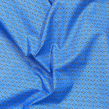 Pound A Metre Per Metre Beautiful Designer Printed Cotton- 45" Wide (Blue)