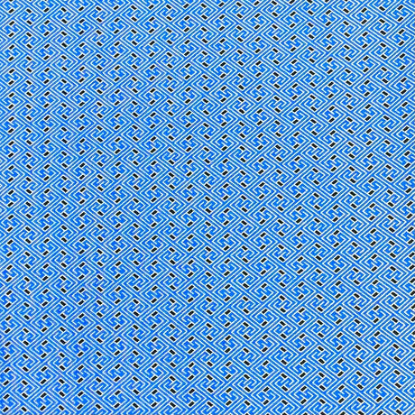 Pound A Metre Per Metre Beautiful Designer Printed Cotton- 45" Wide (Blue)