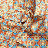 Pound A Metre Per Metre Beautiful Designer Printed Cotton- 45" Wide (Foil)