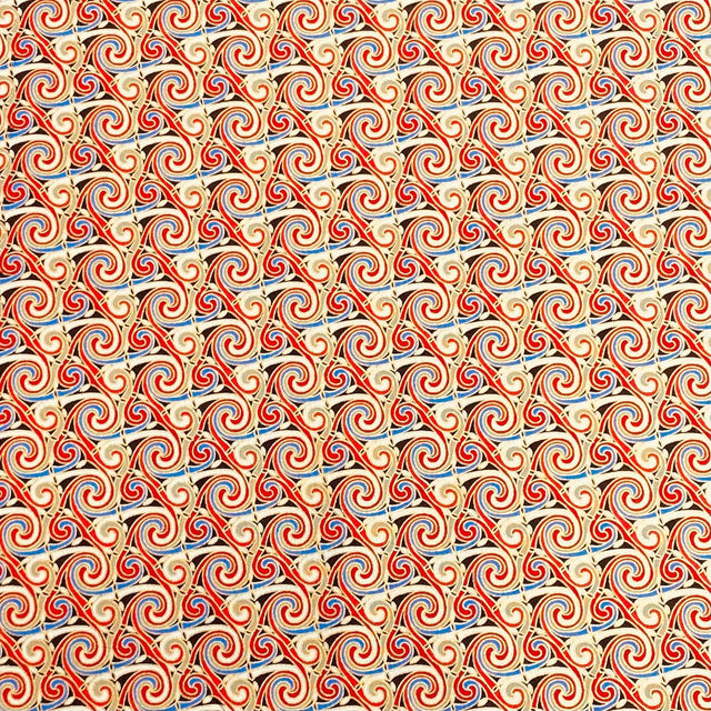 Pound A Metre Per Metre Beautiful Designer Printed Cotton- 45" Wide (Red)