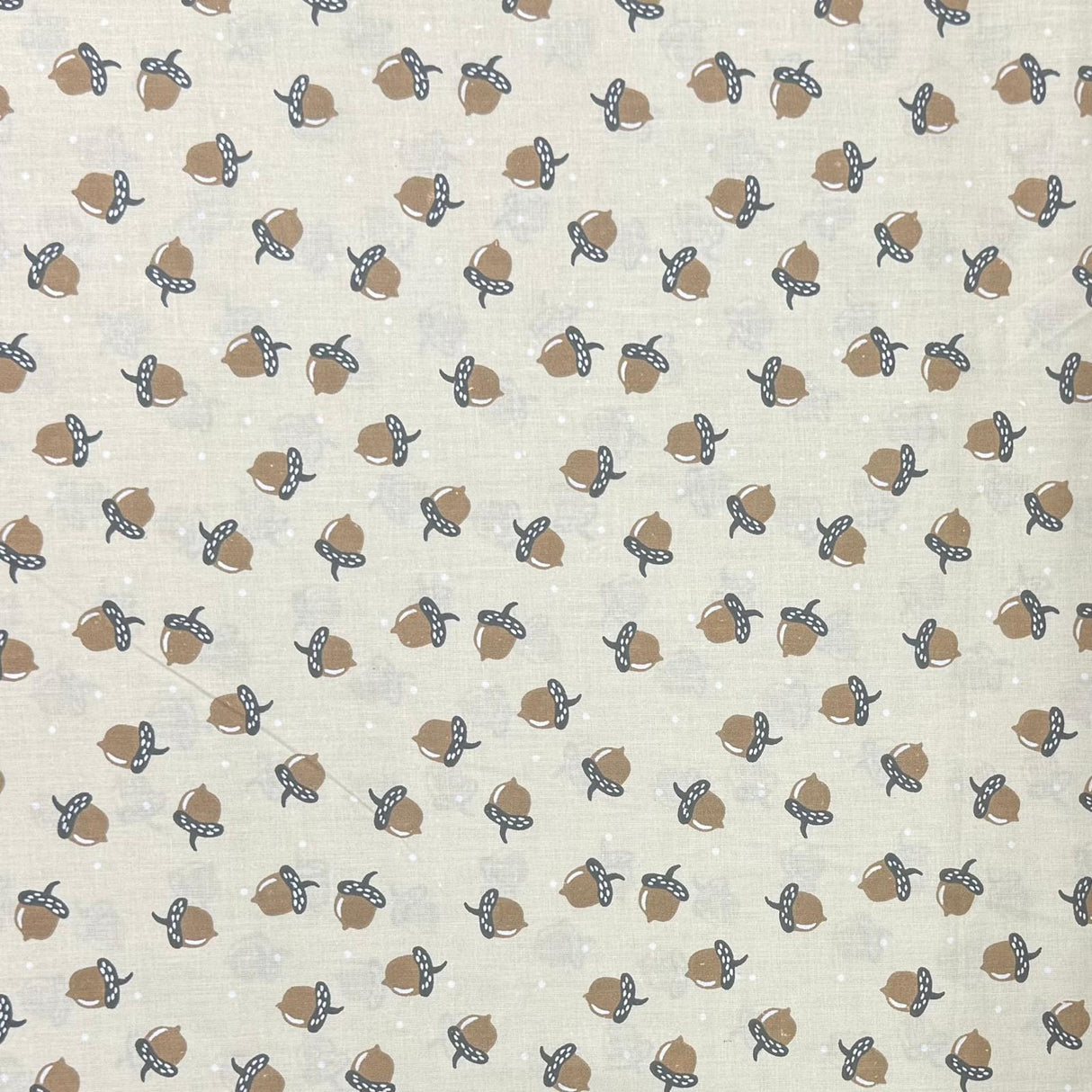 Pound A Metre Per Metre Per Metre Beautiful Digitally Printed 100% Cotton- 45" Wide (Acorn)
