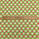 Pound A Metre Per Metre Per Metre Beautiful Digitally Printed 100% Cotton- 45" Wide (Apple) (Cotton-Deal)