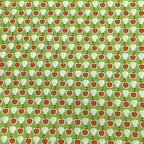 Pound A Metre Per Metre Per Metre Beautiful Digitally Printed 100% Cotton- 45" Wide (Apple) (Cotton-Deal)
