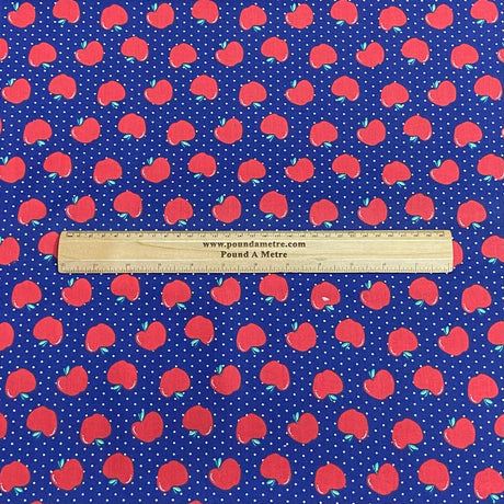 Pound A Metre Per Metre Per Metre Beautiful Digitally Printed 100% Cotton- 45" Wide (Apple)
