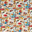 Pound A Metre Per Metre Per Metre Beautiful Digitally Printed 100% Cotton- 45" Wide (Beach)