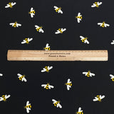 Pound A Metre Per Metre Per Metre Beautiful Digitally Printed 100% Cotton- 45" Wide (Bee Hive)