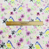 Pound A Metre Per Metre Per Metre Beautiful Digitally Printed 100% Cotton- 45" Wide (Birds)