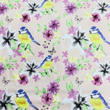 Pound A Metre Per Metre Per Metre Beautiful Digitally Printed 100% Cotton- 45" Wide (Birds)