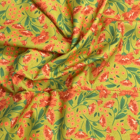 Pound A Metre Per Metre Per Metre Beautiful Digitally Printed 100% Cotton- 45" Wide (Bloom) (Cotton-Deal)