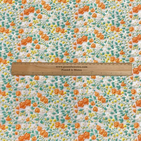 Pound A Metre Per Metre Per Metre Beautiful Digitally Printed 100% Cotton- 45" Wide (Bloom)