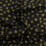 Pound A Metre Per Metre Per Metre Beautiful Digitally Printed 100% Cotton- 45" Wide (Bumblebee)