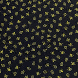 Pound A Metre Per Metre Per Metre Beautiful Digitally Printed 100% Cotton- 45" Wide (Bumblebee)