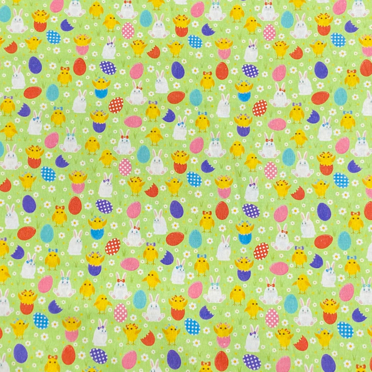 Pound A Metre Per Metre Per Metre Beautiful Digitally Printed 100% Cotton- 45" Wide (Bunnies)